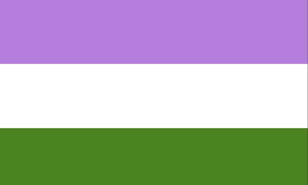 Genderqueer vlag