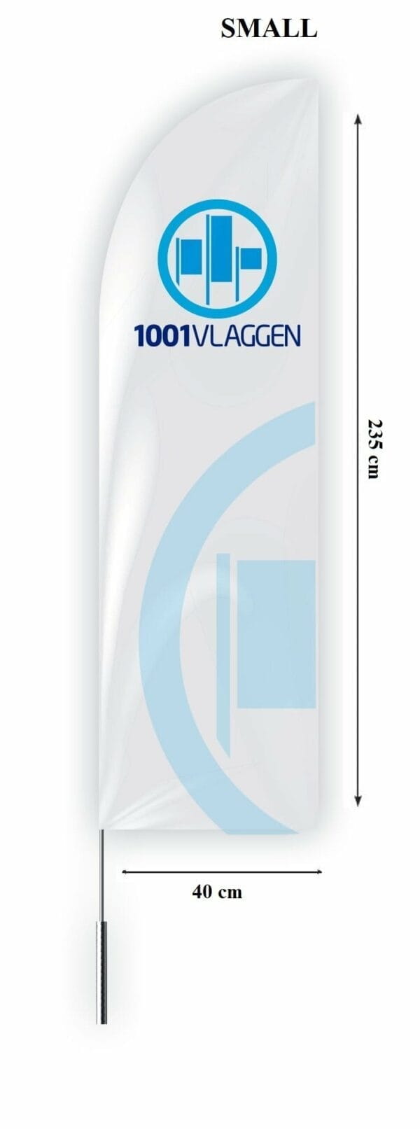 Doek Beachflag straight 