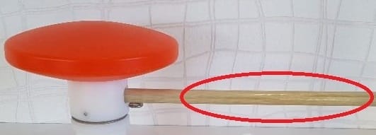 Losse uithouder baniersysteem