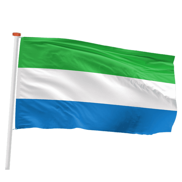 Sierra Leone vlag (Sierra Leone)