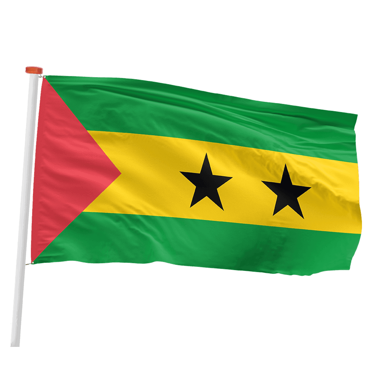 Santomese vlag (Sao Tomé en Principe)