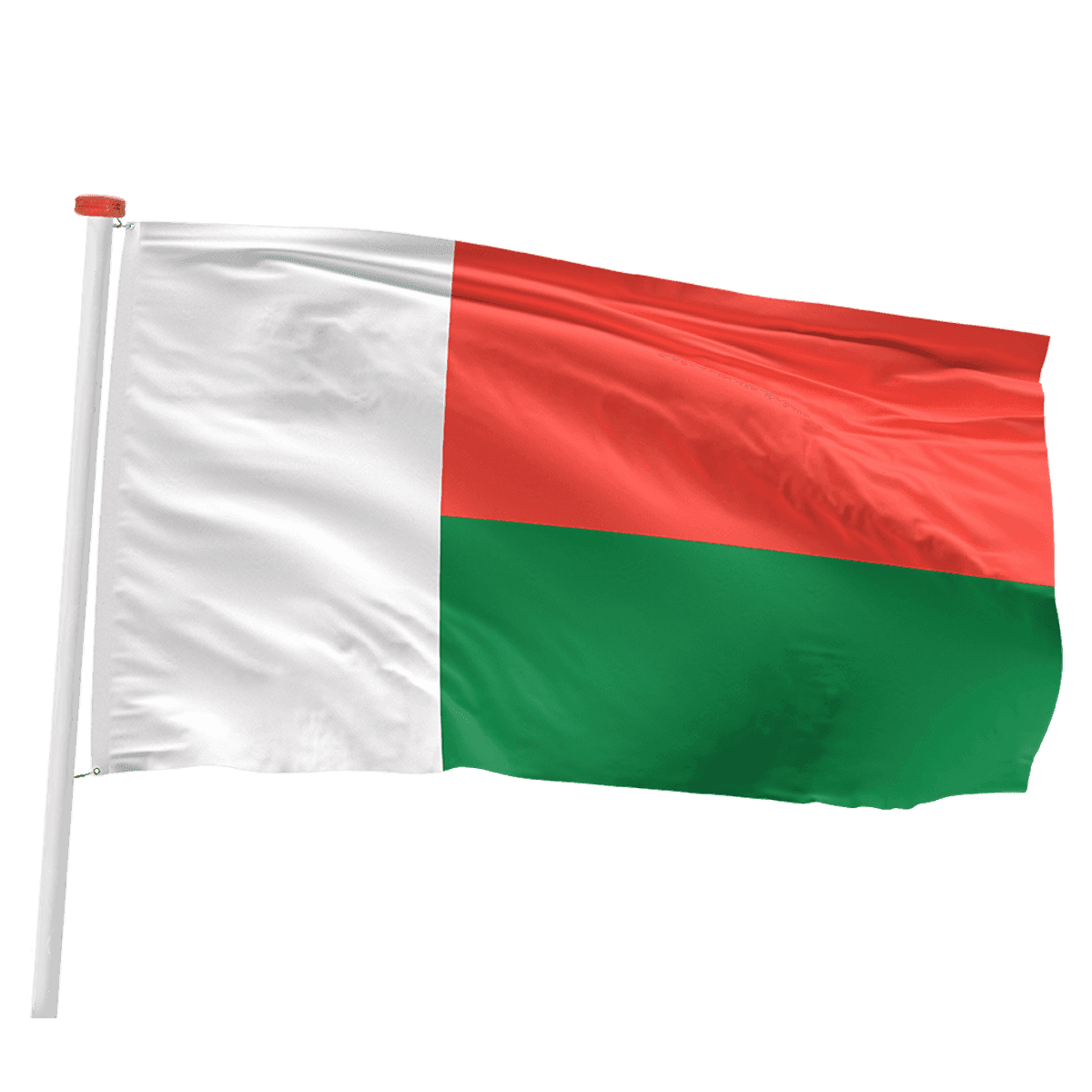 Malagassische vlag (Madagaskar)