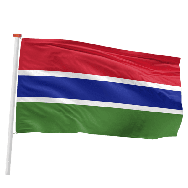 Gambiaanse vlag (Gambia)