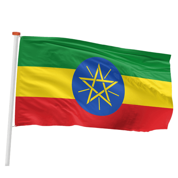 Ethiopische vlag (Ethiopia)