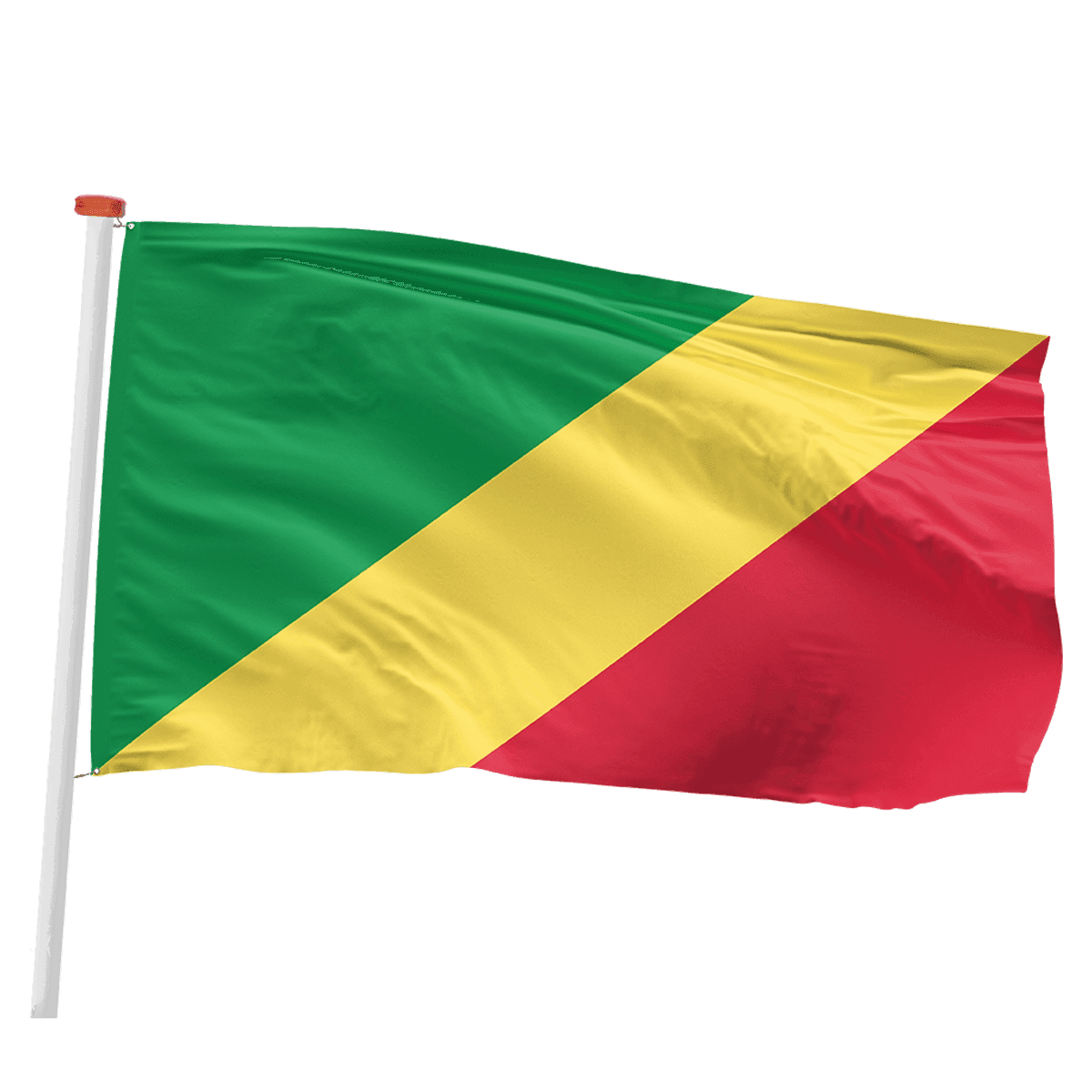 Congo-Brazzaville vlag (Congo-Brazzaville)