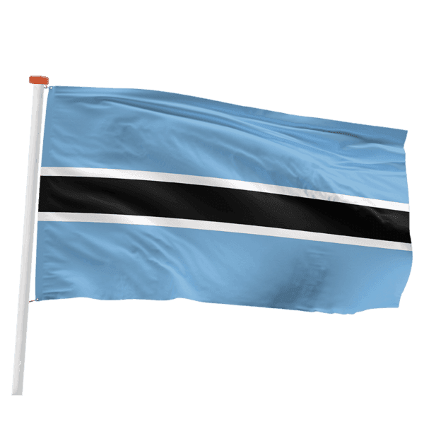 Botswaanse vlag (Botswana)