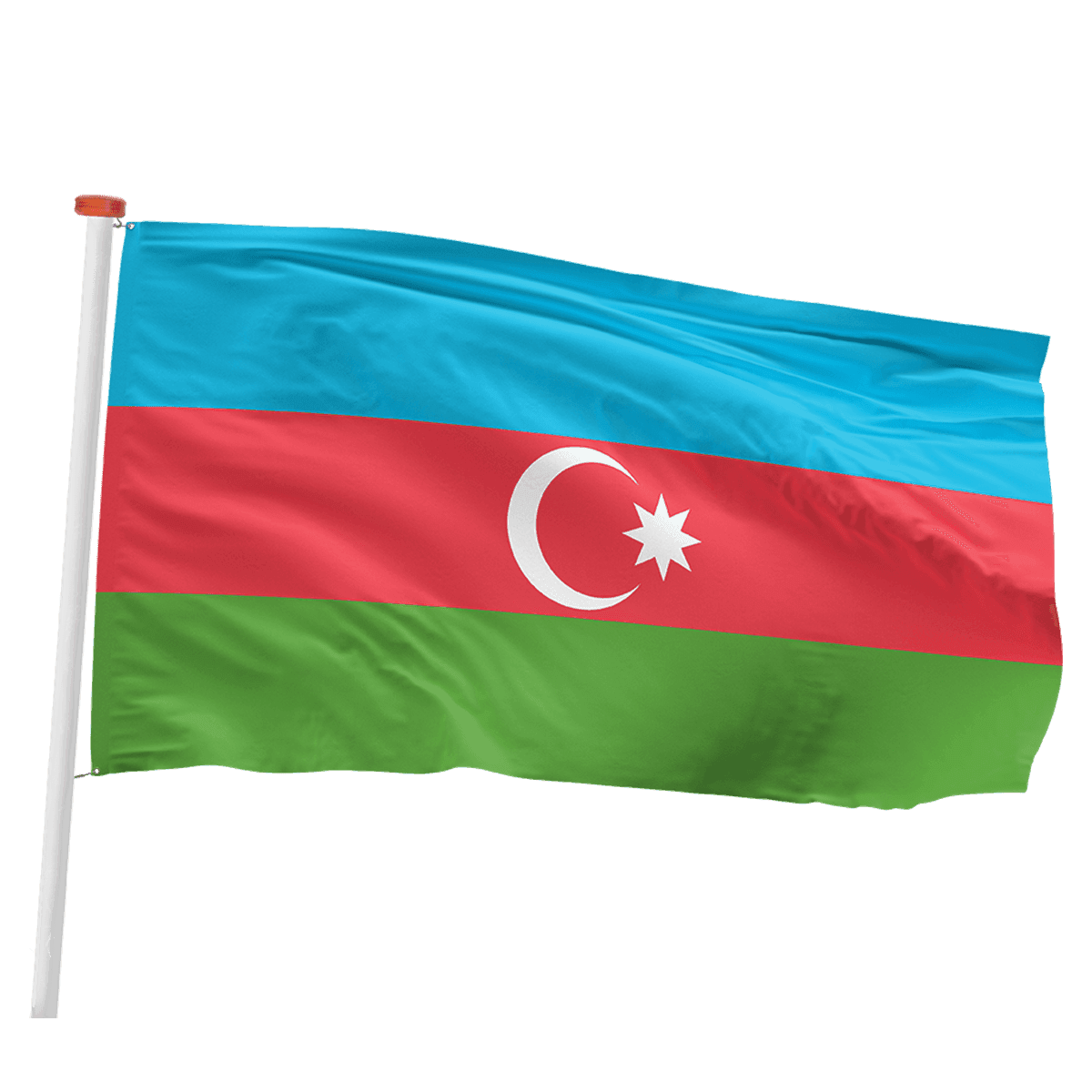 Azerbeidzjaanse vlag (Azerbeidzjaan)